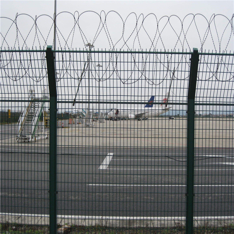 飛機場護欄網 鋼筋網圍界生產廠家圖片1