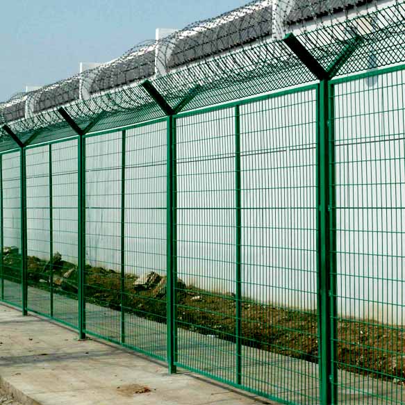 監獄圍墻鐵絲網圖片1